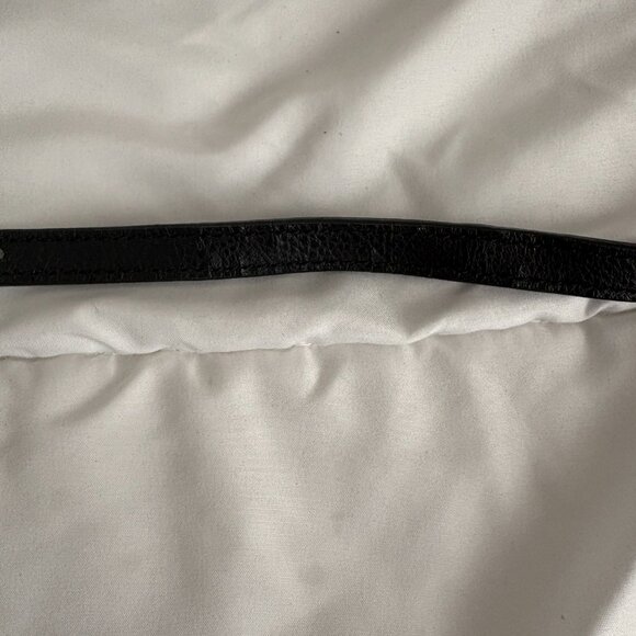 Fossil Jori Black Leather Purse Small Crossbody Gold Toned Hardware - Picture 6 of 13